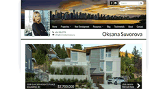 Desktop Screenshot of homesbyoksana.ca